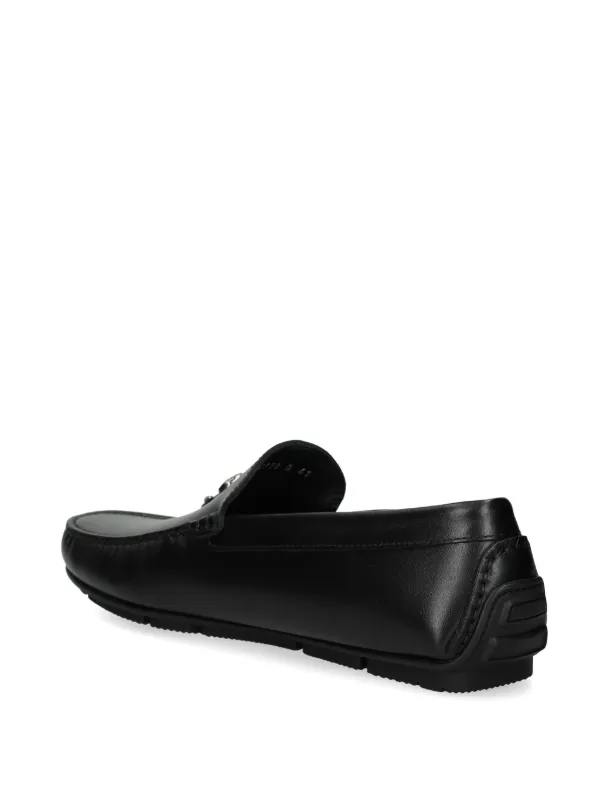 Roberto Cavalli Mirror Loafers | Black | FARFETCH JO