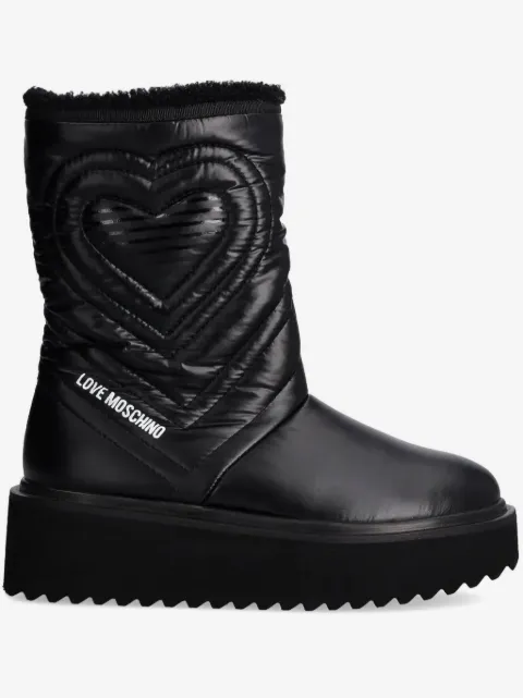 Love Moschino quilted boots