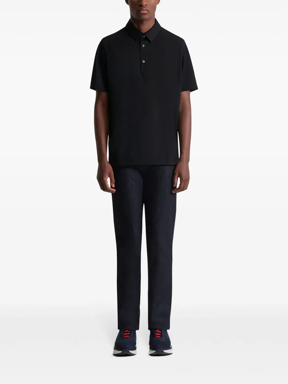 Fusalp Germain poloshirt - Zwart