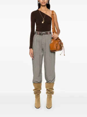 【Isabel Marant】 Pieraプリントシルクブレンドストレートパン Isabel Marant】 Pieraプリントシルクブレンドストレートパン