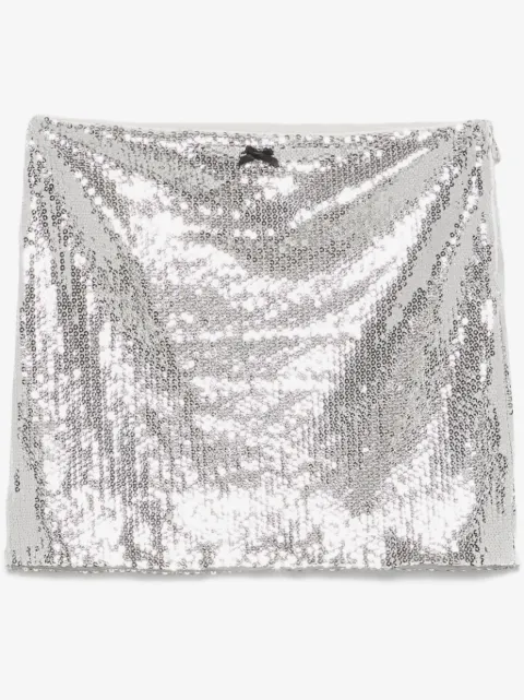 ROTATE BIRGER CHRISTENSEN sequinned mini skirt 