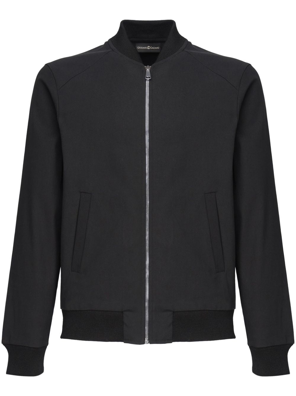 cotton-blend bomber jacket