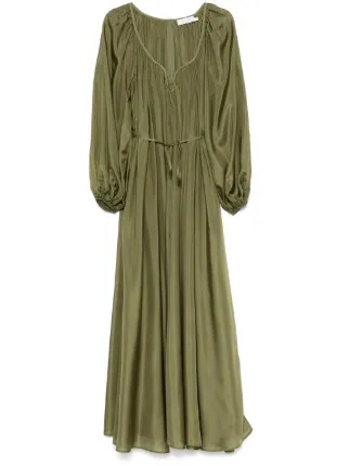 【Zimmermann】ACACIA TIERED MAXI DRESS ティアード マキシ Zimmermann Acacia Ruffle Maxi Dress in Tan | REVOLVE