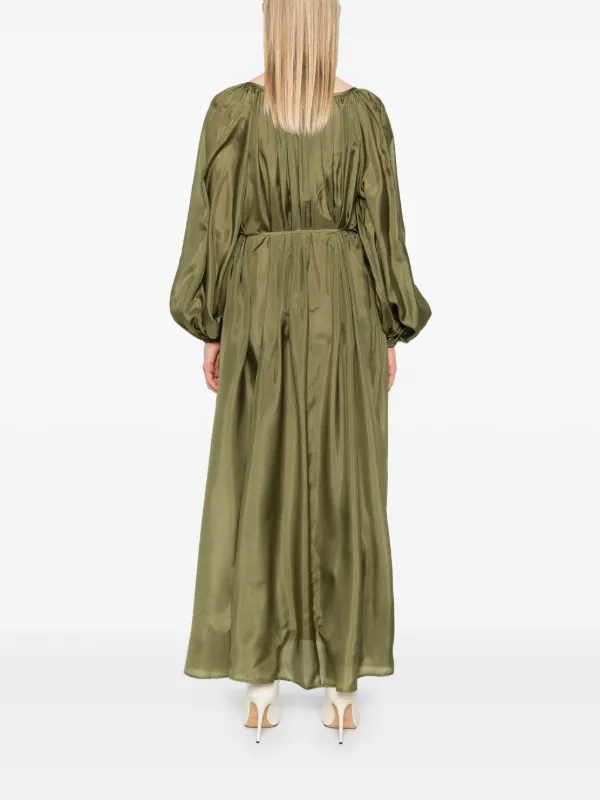 ZIMMERMANN Acacia Maxi Dress | Green | FARFETCH