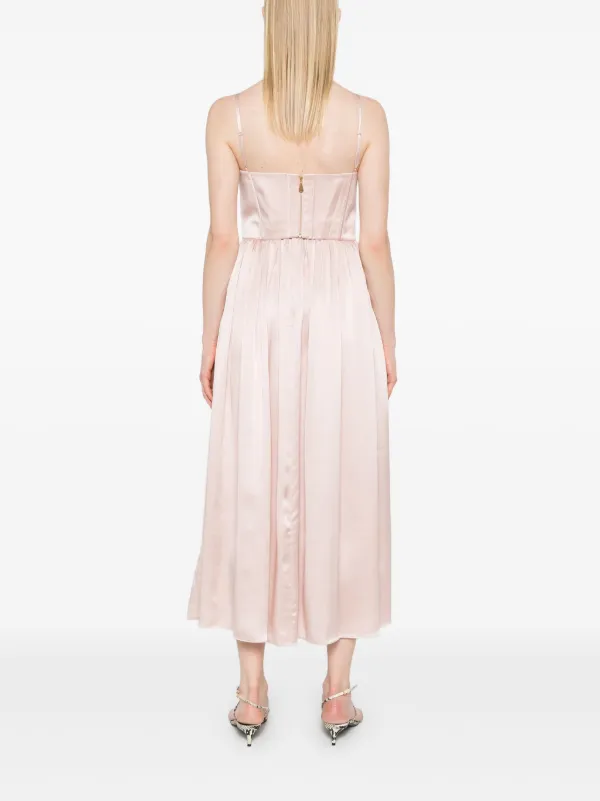 Zimmerman アメリ コルセット ドレス ZIMMERMANN コルセットドレス | ブルー | FARFETCH JP