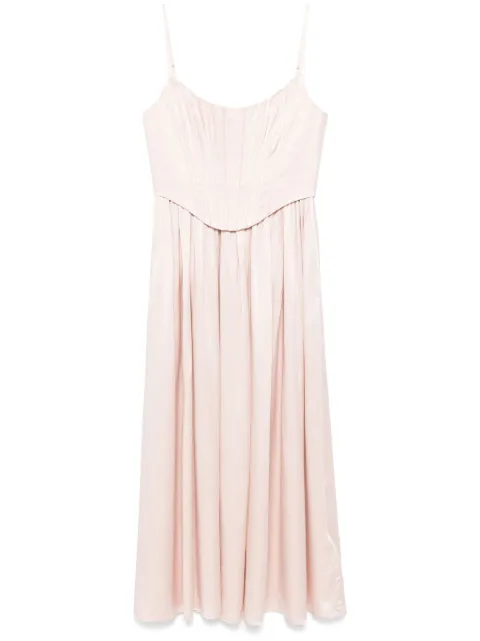 ZIMMERMANN vestido midi estilo corset