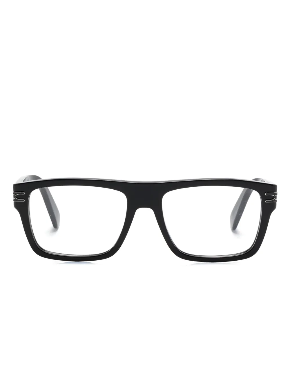 Bvlgari lunettes de vue rectangulaires | noir | Image 1