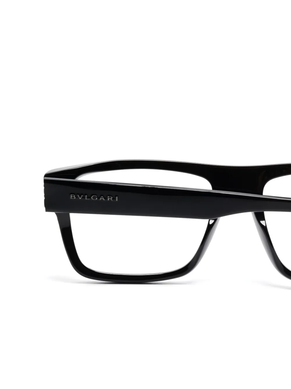  Bvlgari Square-frame Glasses - Black 