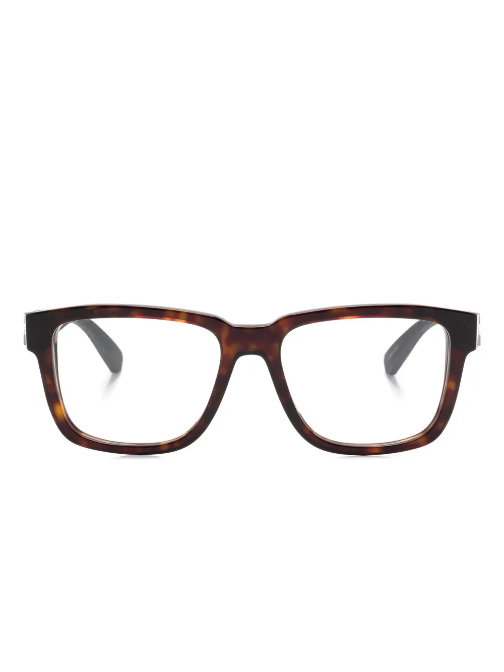 Bvlgari lunettes de vue rectangulaires | noir | Image 1