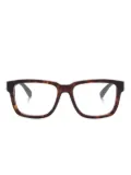 Bvlgari square-frame glasses - Black