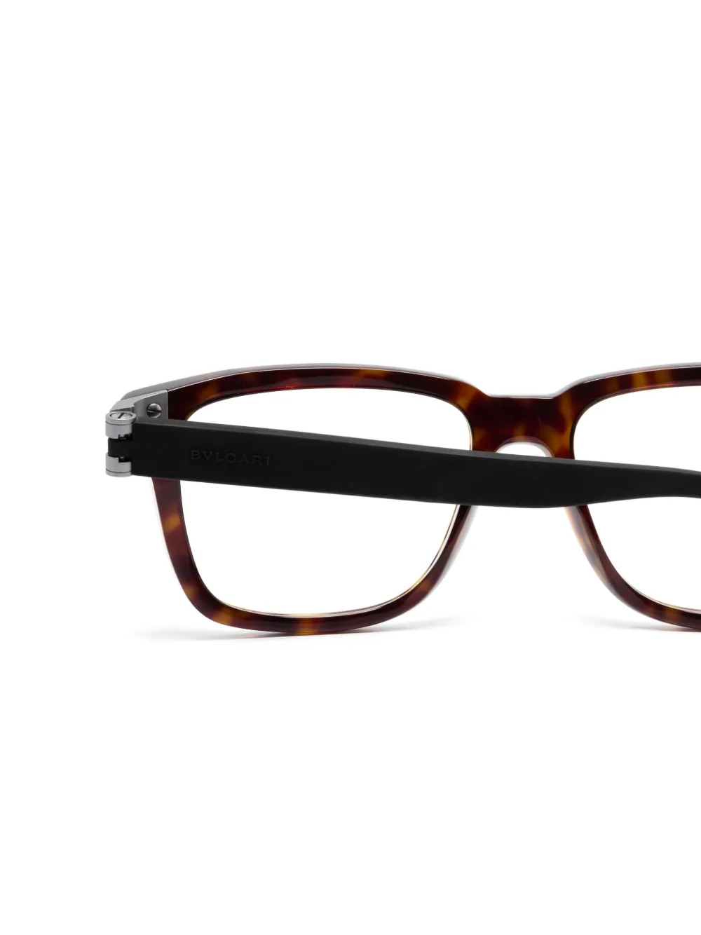  Bvlgari Square-frame Glasses - Black 