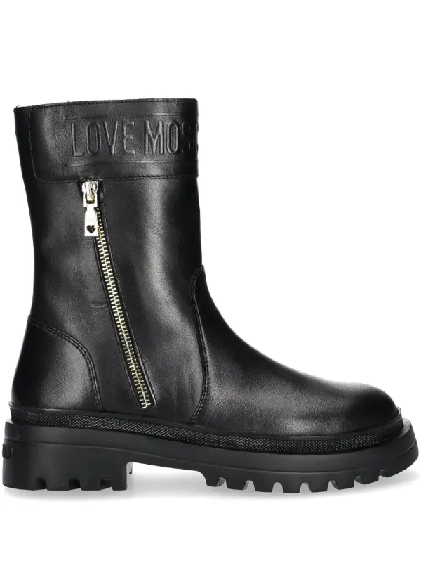 Love Moschino Her Love Boots Black FARFETCH