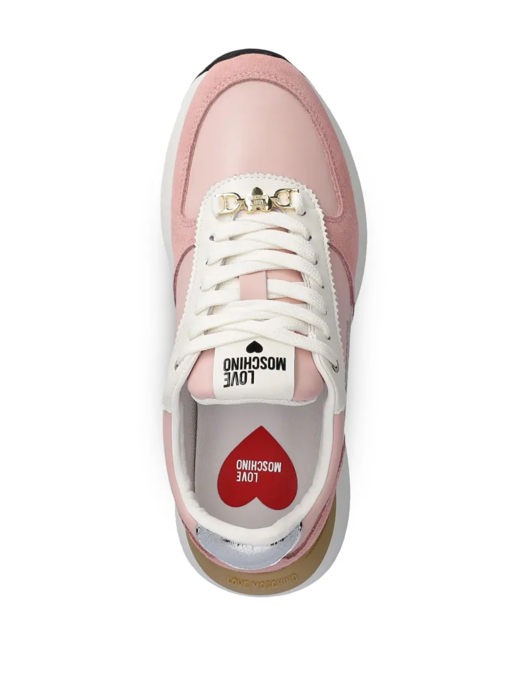 Love Moschino Speed Love sneakers Roze