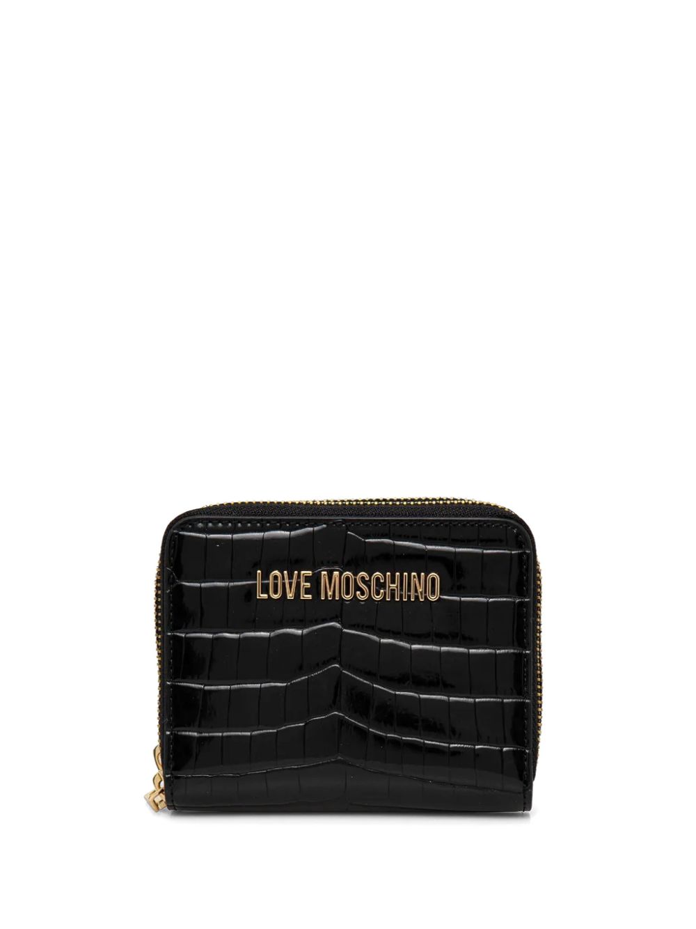 Love Moschino crocodile-effect wallet Women