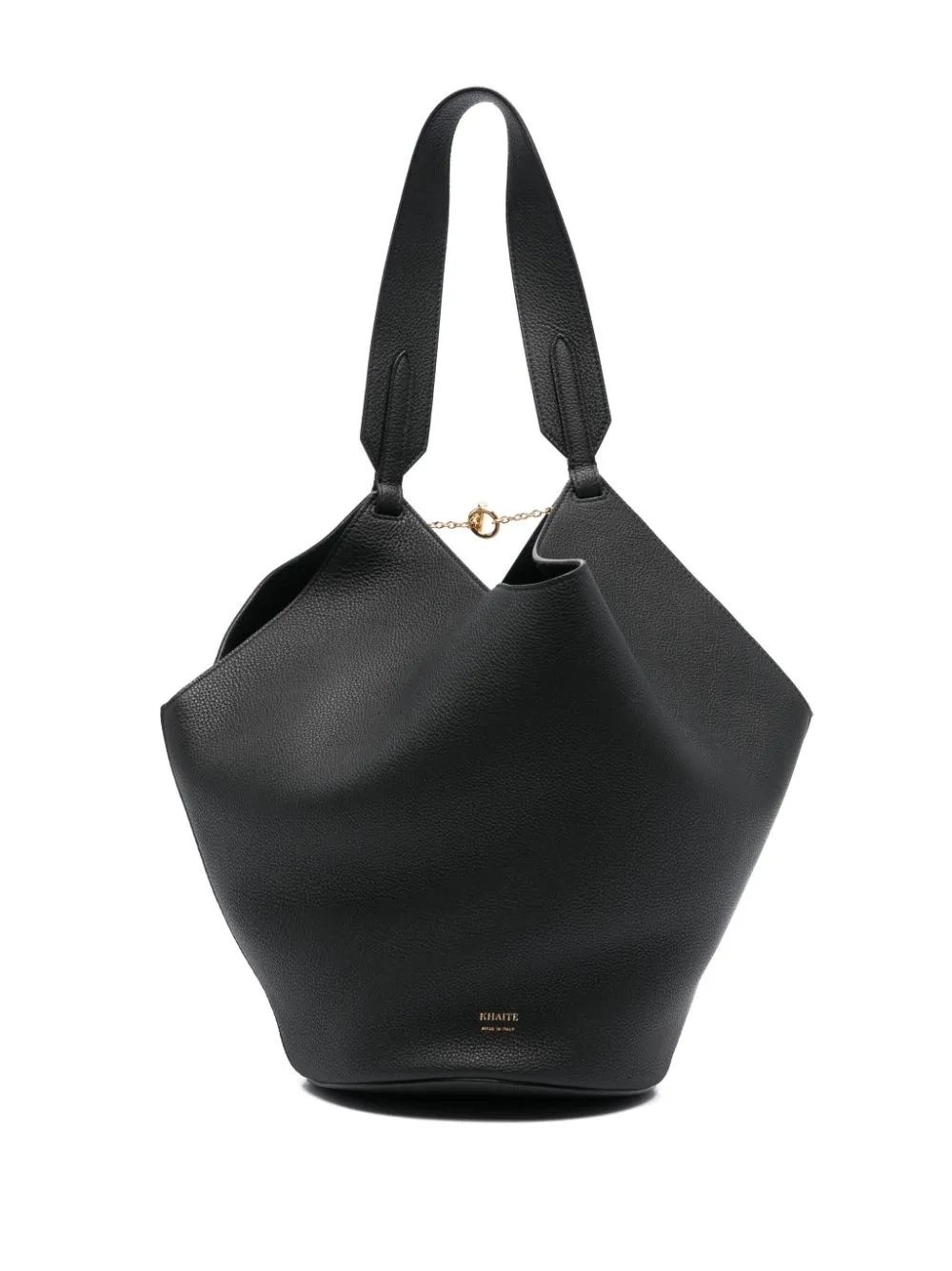 Khaite Small Lotus Tote Bag In Black