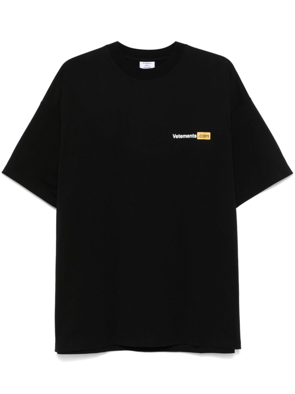 VETEMENTS LOGO-PRINT T-SHIRT 