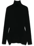 Junya Watanabe ribbed-knit sweater - Black
