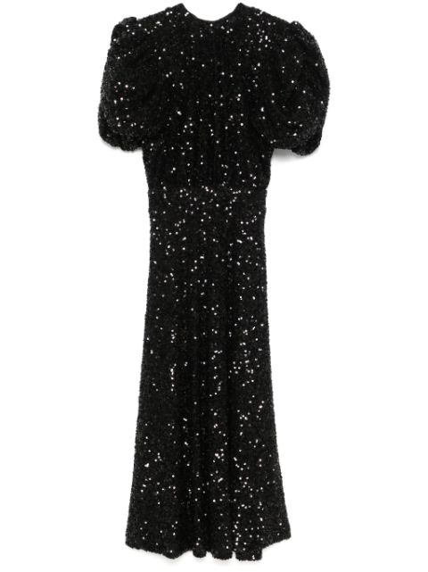 ROTATE BIRGER CHRISTENSEN sequinned midi dress Women