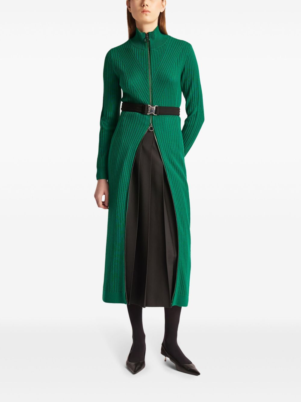 Fusalp Sandrine midi-jurk - Groen