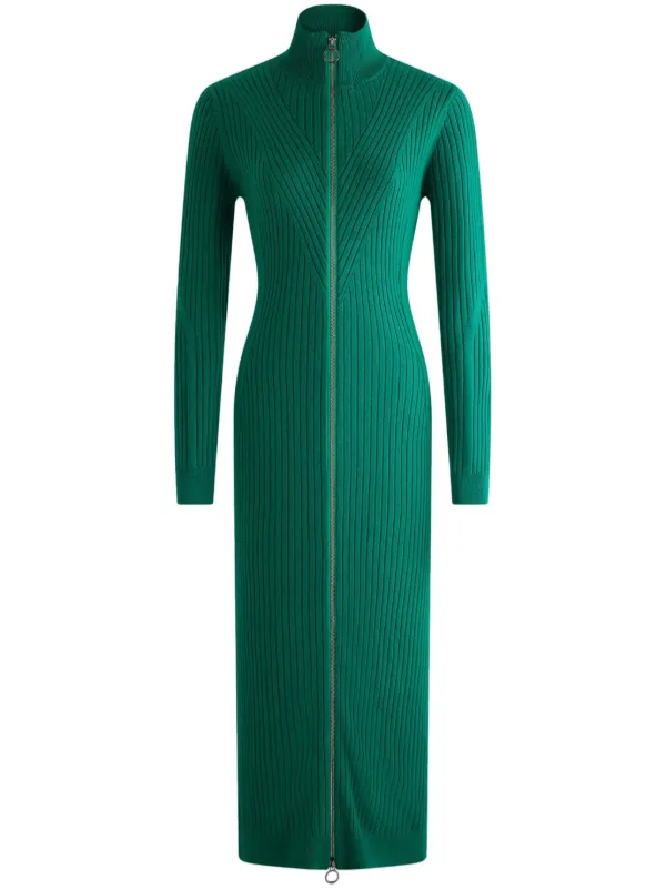 Fusalp Sandrine Midi Dress in Green