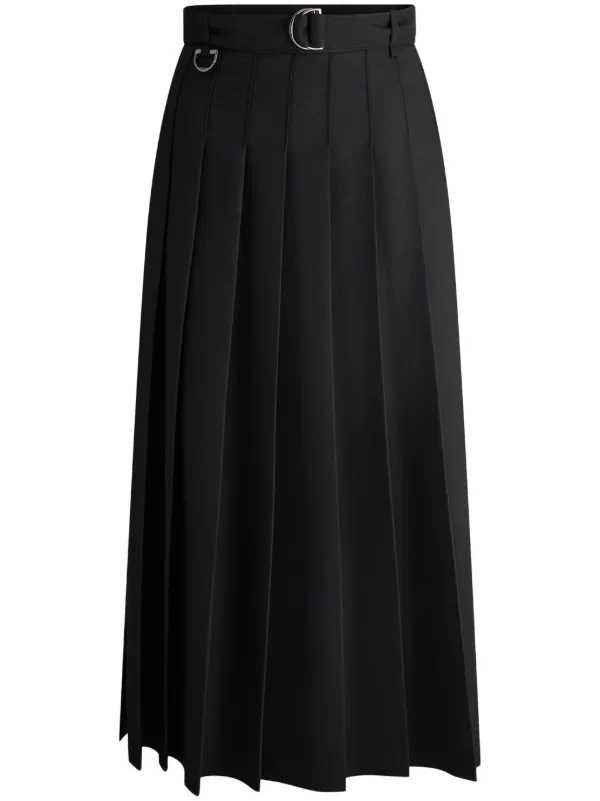 Fusalp Tita Midi Skirt in Black