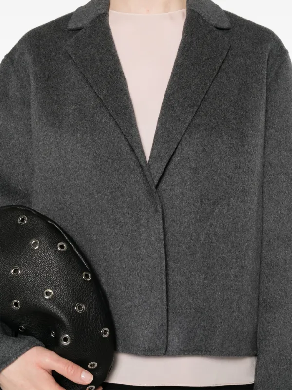 Theory Cropped Jacket | Grey | FARFETCH