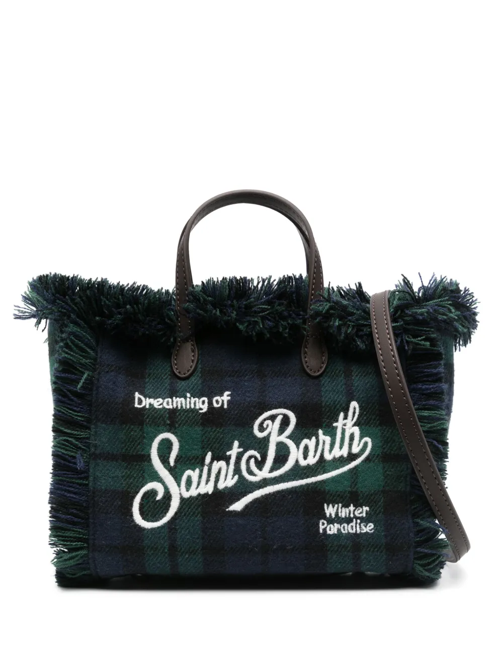 MC2 Saint Barth Kids Kleine Vanity shopper Blauw
