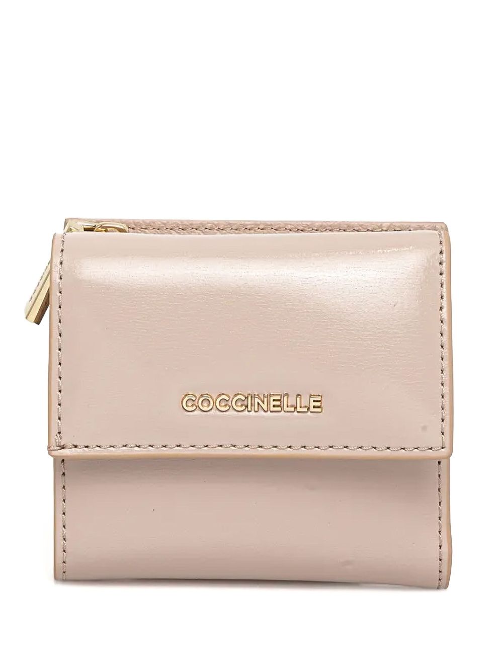 Coccinelle logo-lettering wallet - Pink