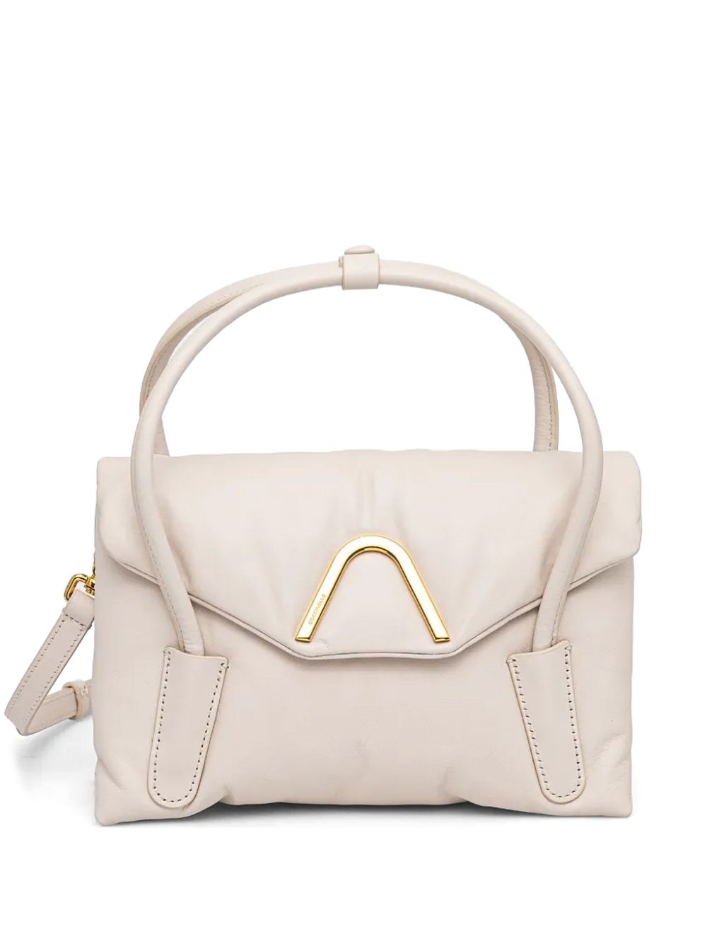 Coccinelle Chester Puffy crossbody bag - Neutrals