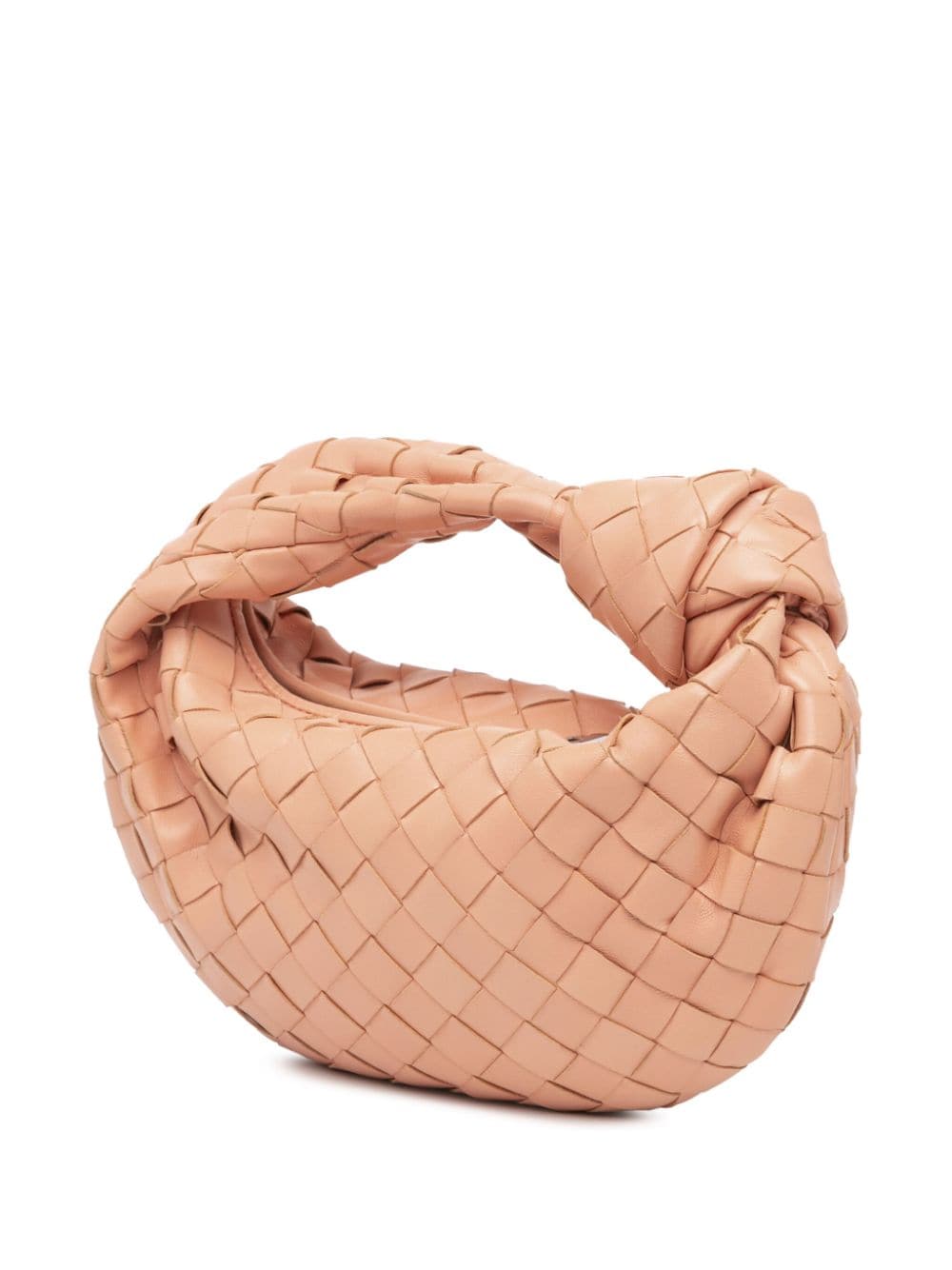 Bottega Veneta Pre-Owned 2012-2023 Mini Nappa Intrecciato Jodie handtas - Roze