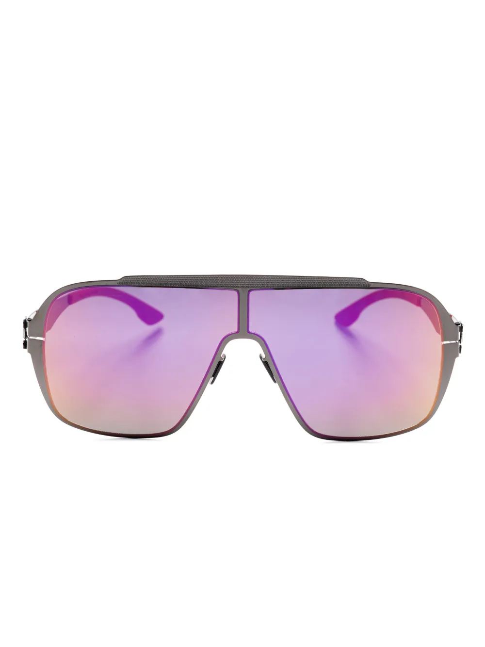 Ic! Berlin Occhiali da sole Rainbow RS x Rolling Stones - Nero
