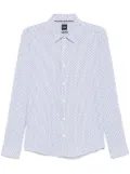 BOSS stretch-jersey shirt - White