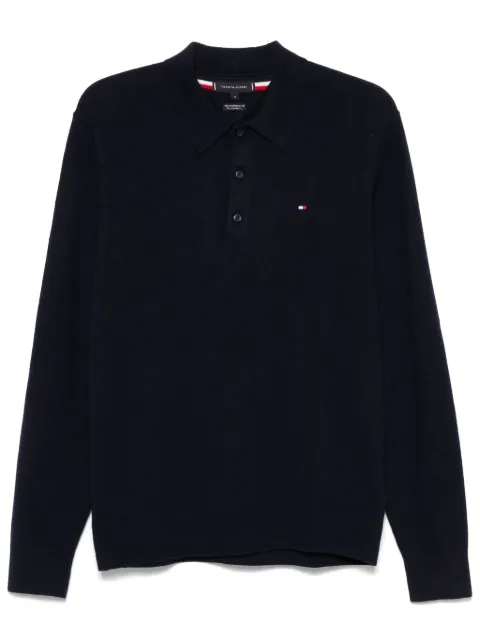 Tommy Hilfiger logo-embroidered polo shirt