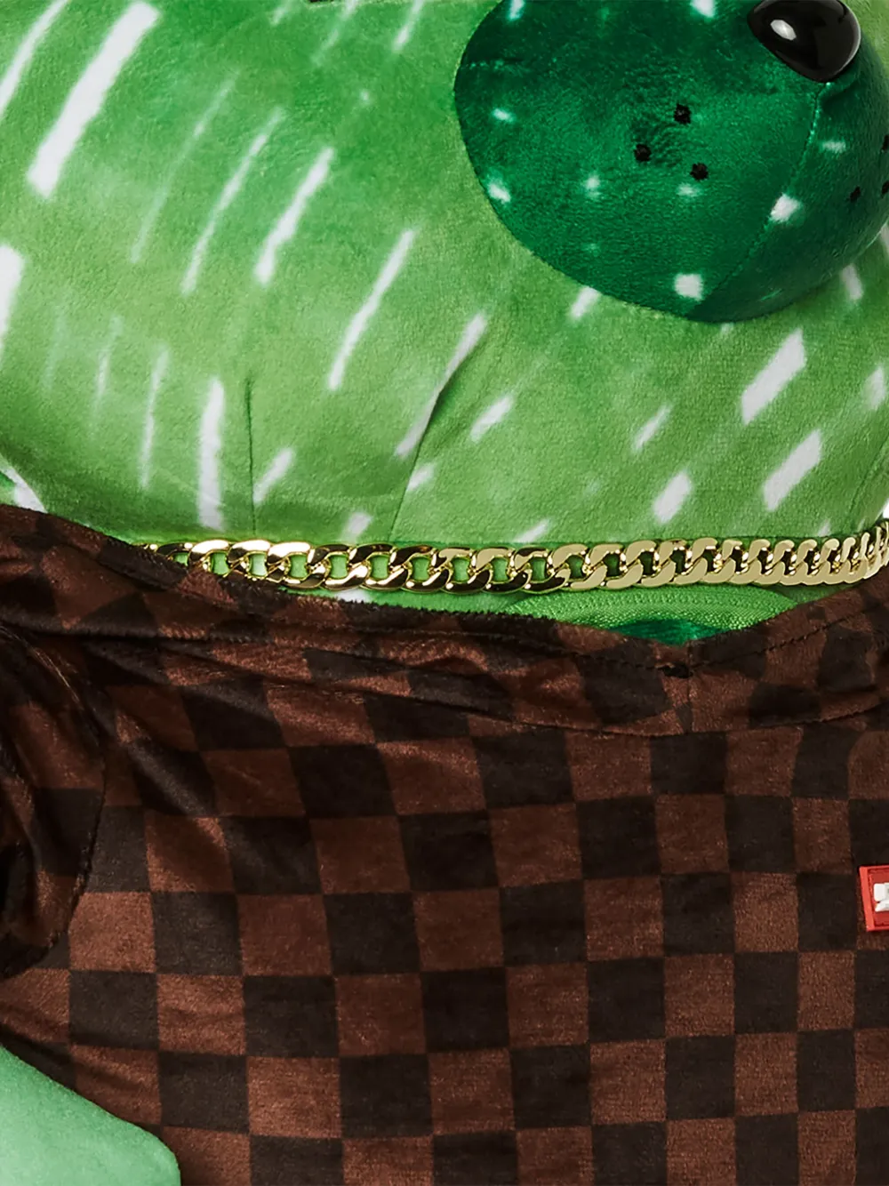 sprayground kid Rugzak met teddybeerpatch Bruin