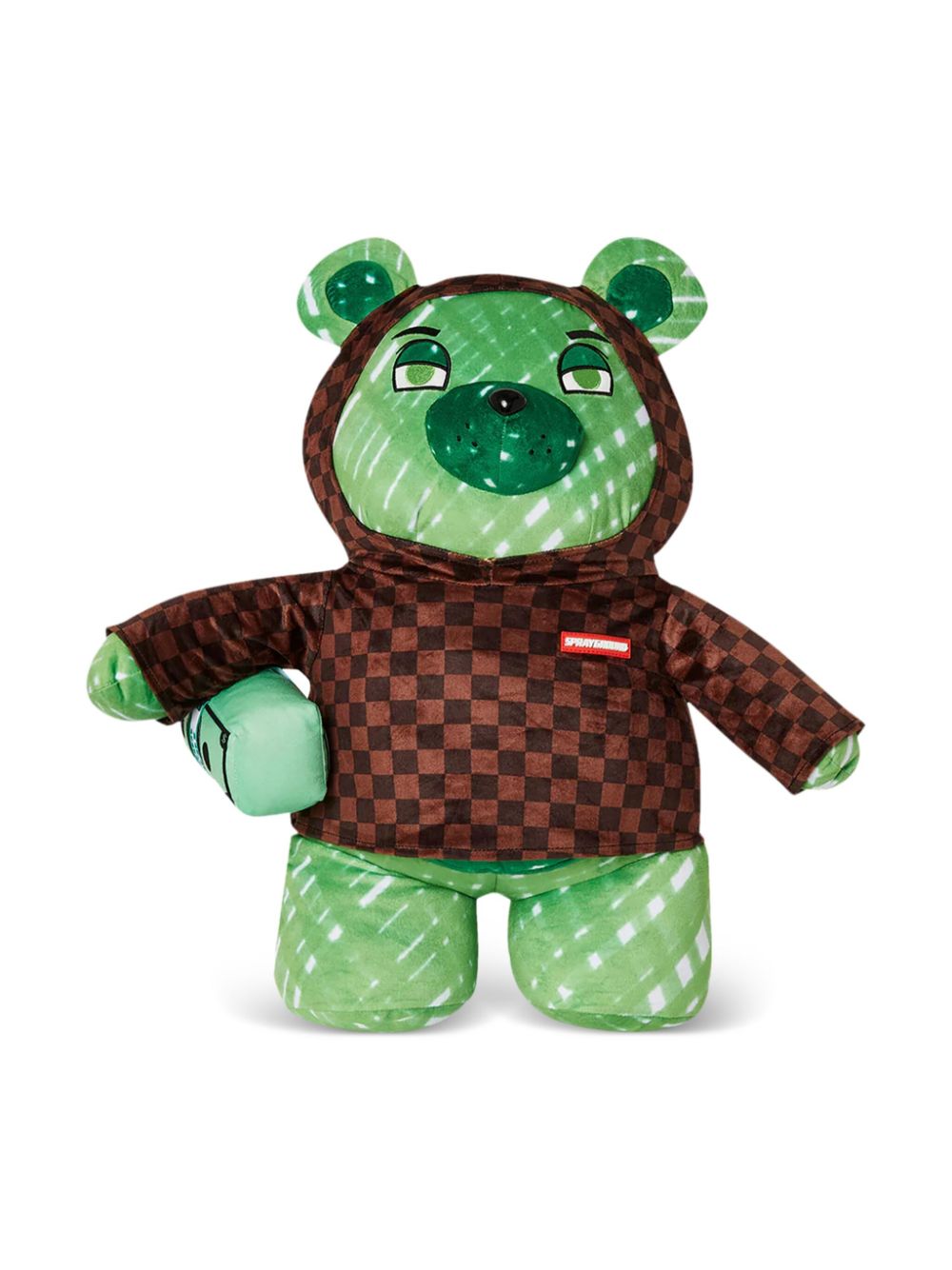 sprayground kid Teddy Bear backpack - Brown