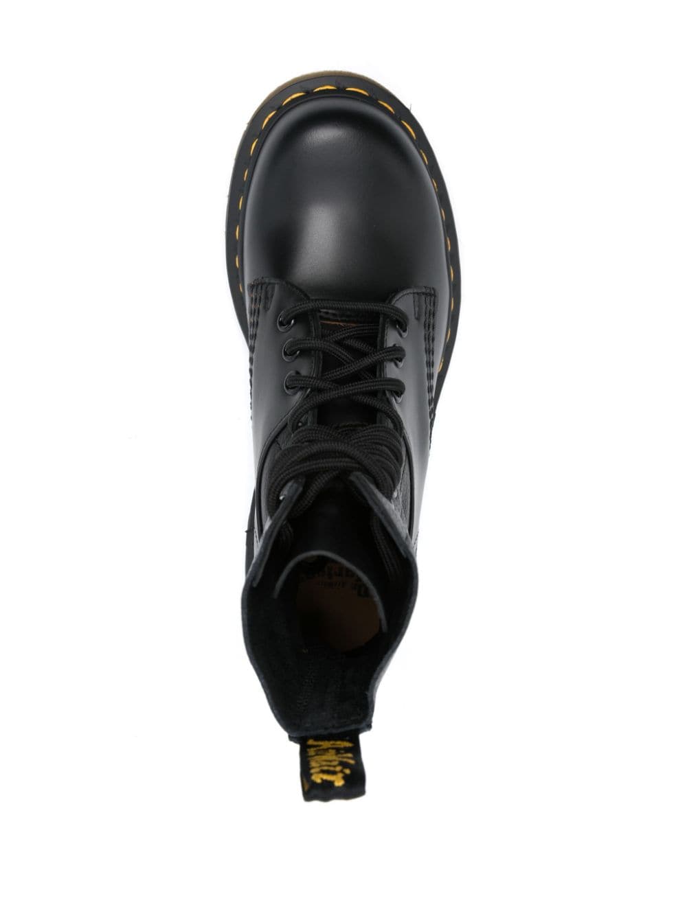 MM6 Maison Margiela x Dr Martens leather boots Black