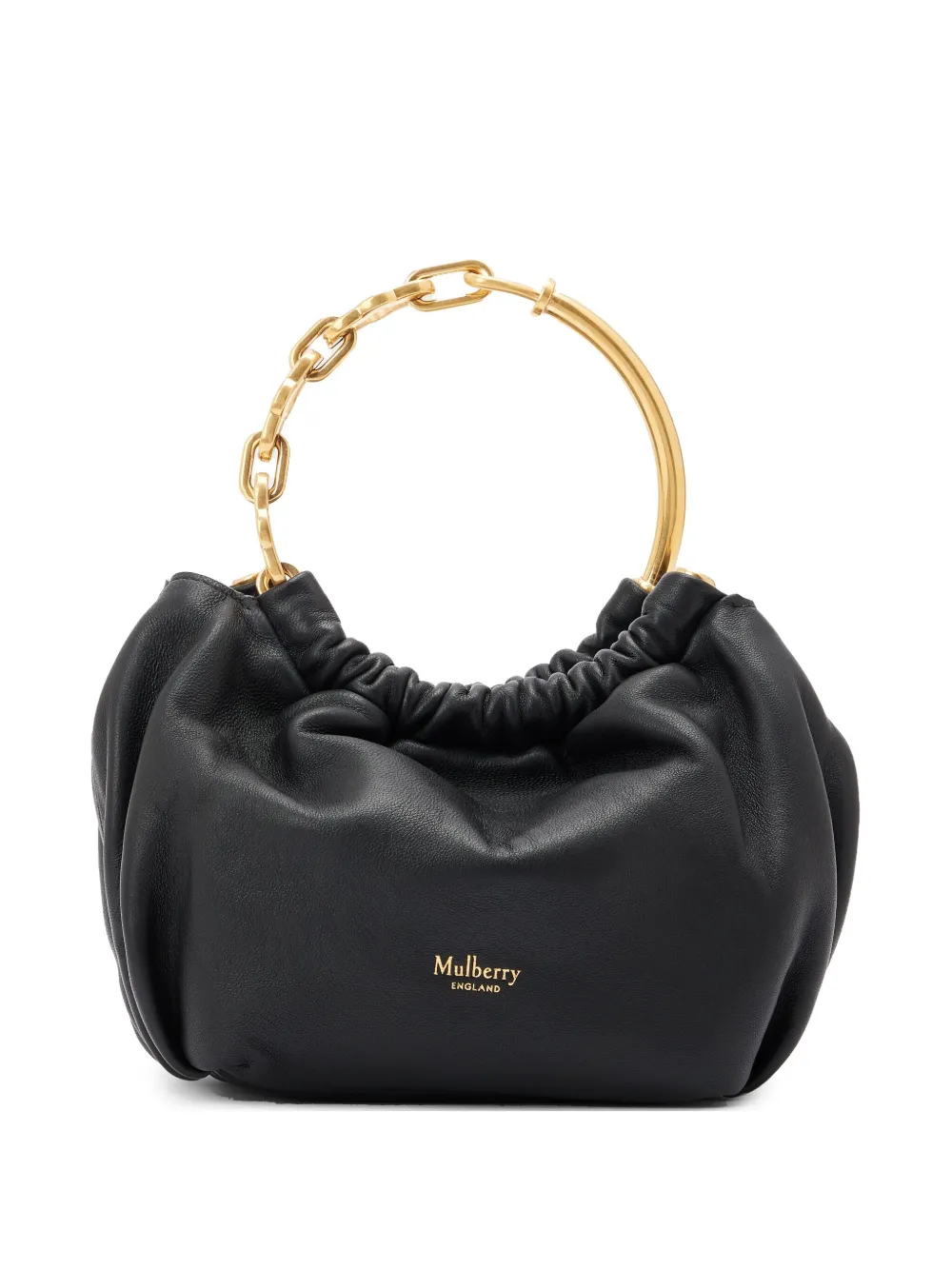 Mulberry Leren shopper Zwart