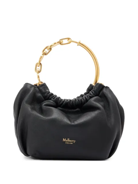 Mulberry leather tote bag 