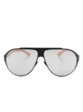 Ic! Berlin x Rolling Stones Sympathy RS sunglasses - Black