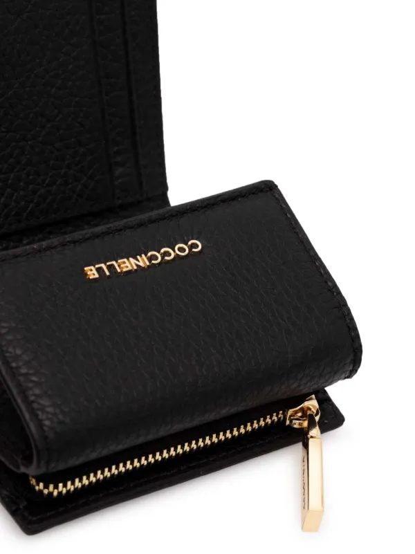 財布・小物その他 COCCINELLE Woman Wallet Black E2MW511B801 001 Amazon.com: Coccinelle Black Leather Women's Wallet