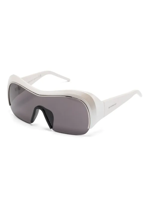 Givenchy Eyewear Lunettes De Soleil Night Bird Blanc FARFETCH CM