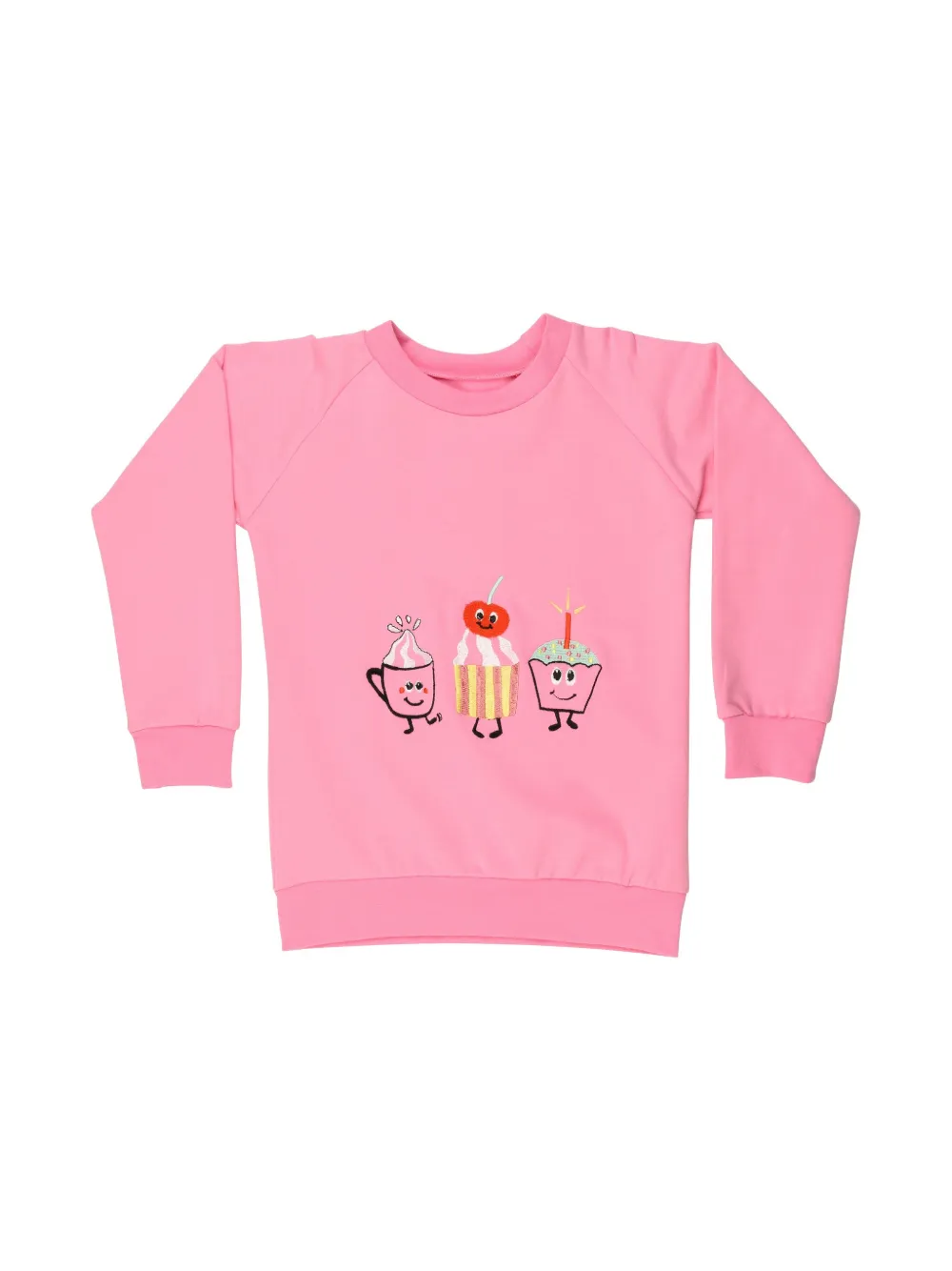 WAUW CAPOW by BANGBANG Dancing Dessert sweater Roze