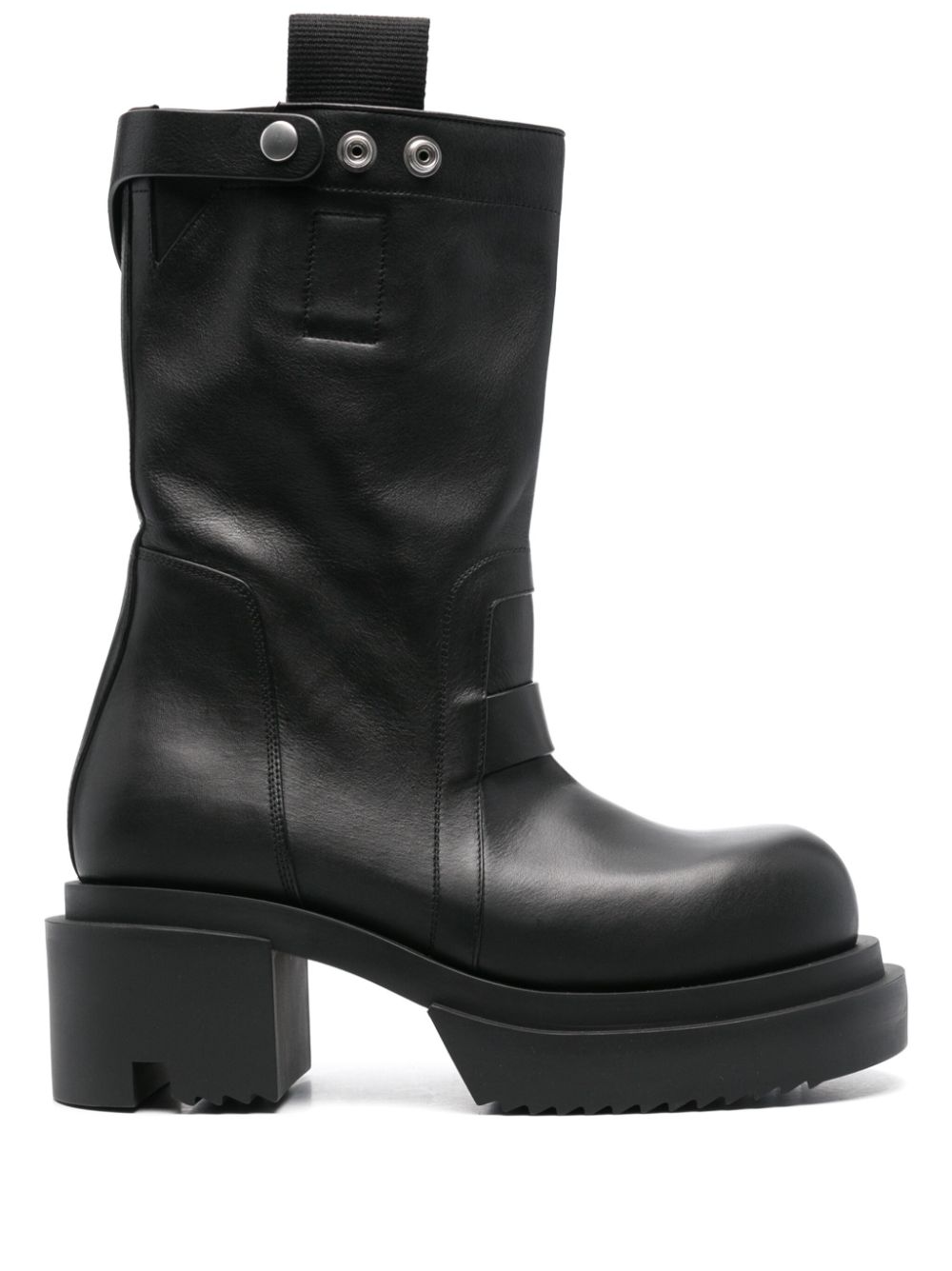 Rick Owens 80mm Bogun boots Black