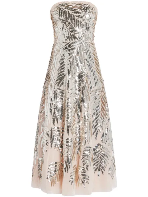 Needle & Thread Feather dress