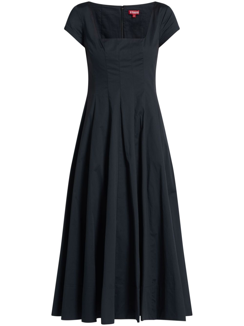 STAUD Wells midi dress - Black