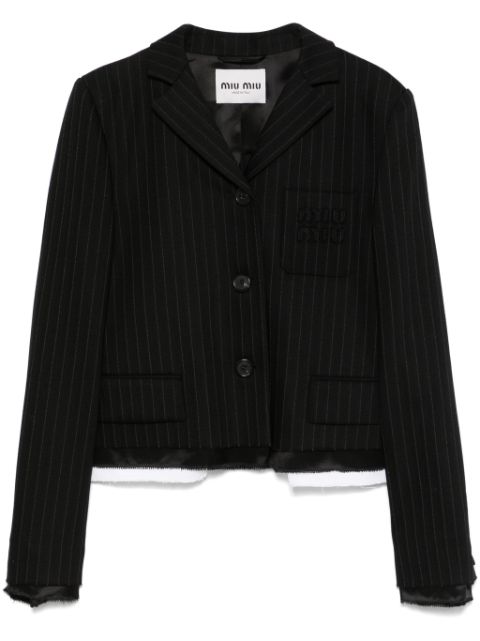 Miu Miu pinstriped jacket Women