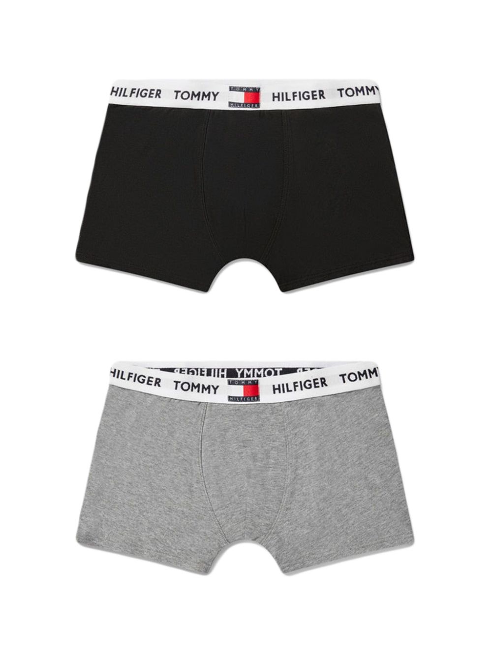 Tommy Hilfiger Junior logo-waistband boxers (pack of two) - Grey