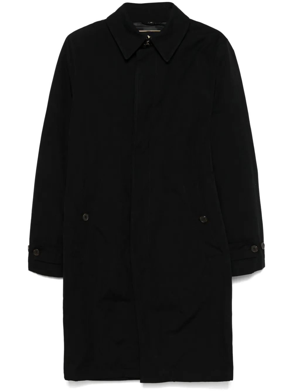Sealup coated coat | Black | Image 1