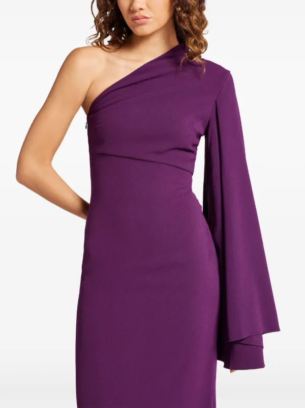 Solace London Elisa Maxi Dress | Purple | FARFETCH