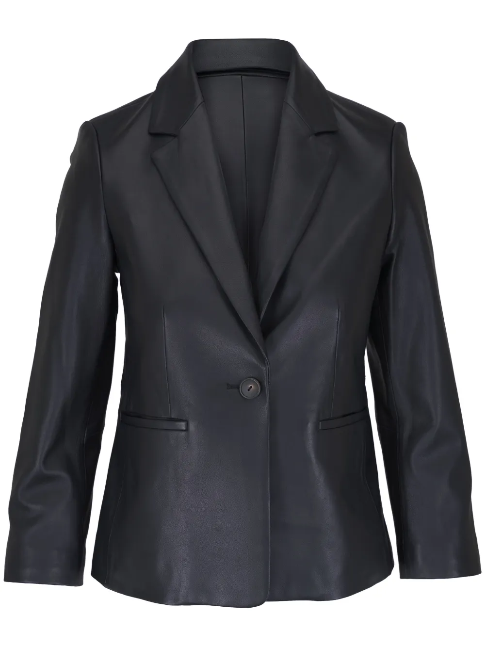 Vince Shrunken blazer Zwart